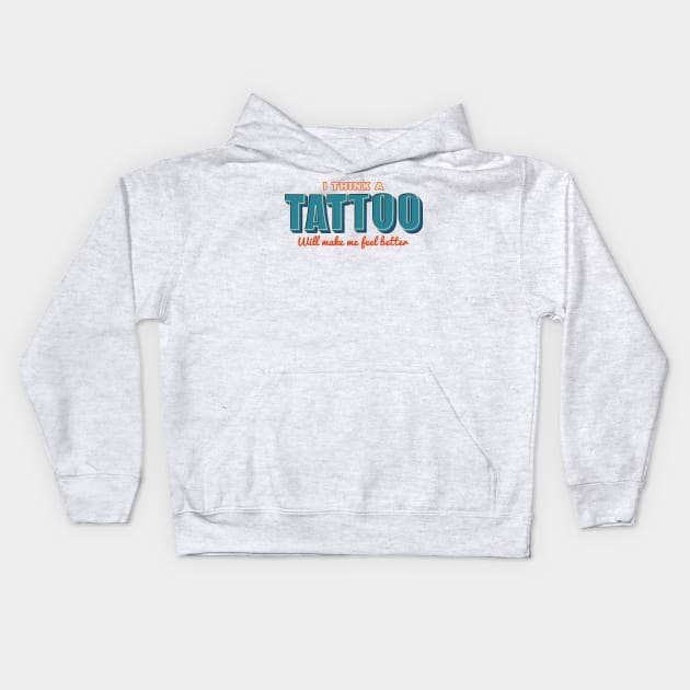 Tattoo quotes - White Kids Hoodie by Thor Reyes